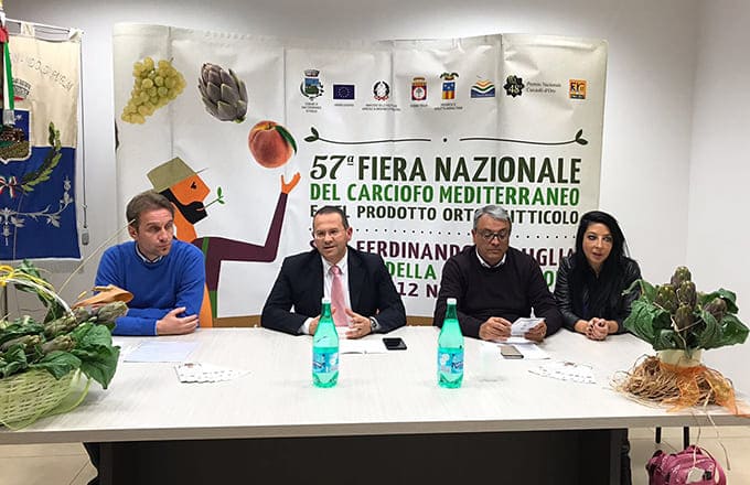 Al via la 57^ Fiera Nazionale del Carciofo Mediterraneo e del Prodotto Ortofrutticolo
