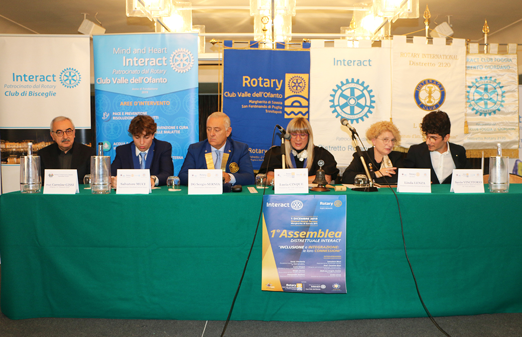 Inclusione e integrazione: a Margherita di Savoia la prima Assemblea Distrettuale dei Rotary Club Intercat di Puglia e Basilicata