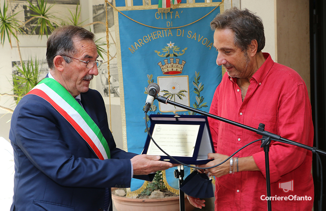 Margherita, conferita la cittadinanza onoraria a Mario Tozzi
