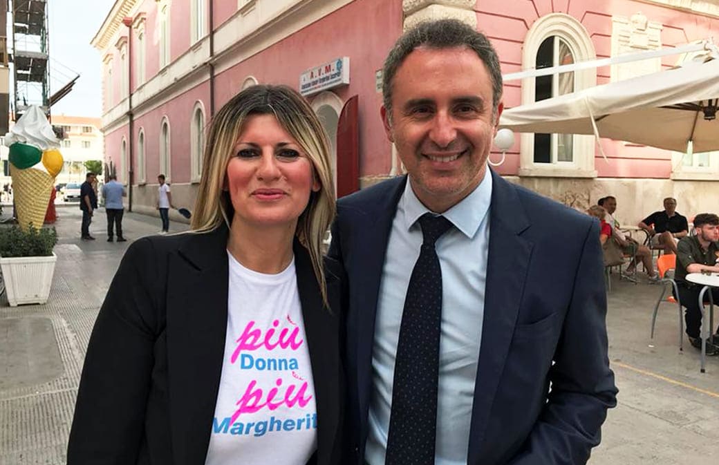 L’assessore regionale all’Agricoltura, Di Gioia, a Margherita per sostenere la candidatura di Antonella Cusmai