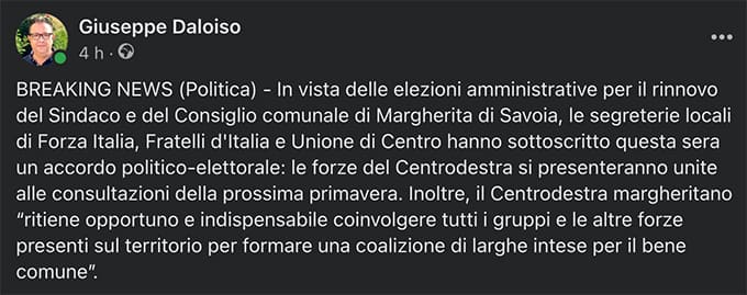 breaking centrodestra