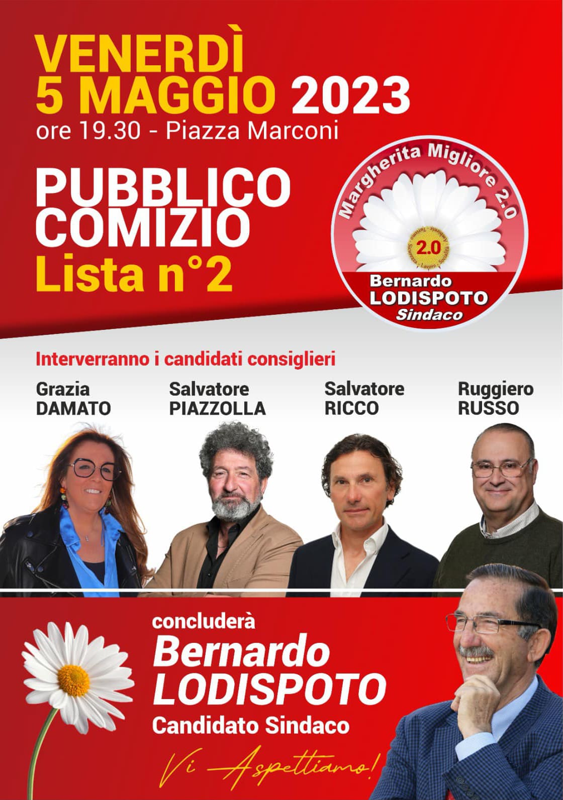temi comizio 5 maggio