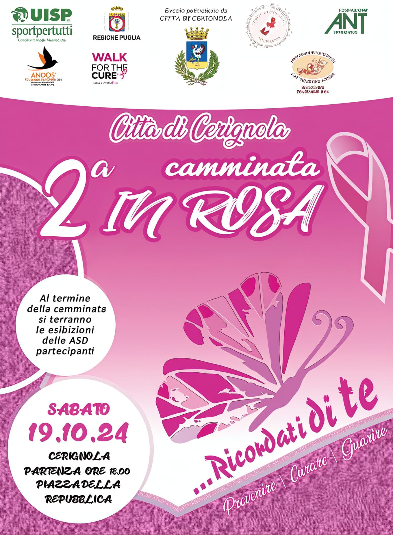 temi camminata rosa
