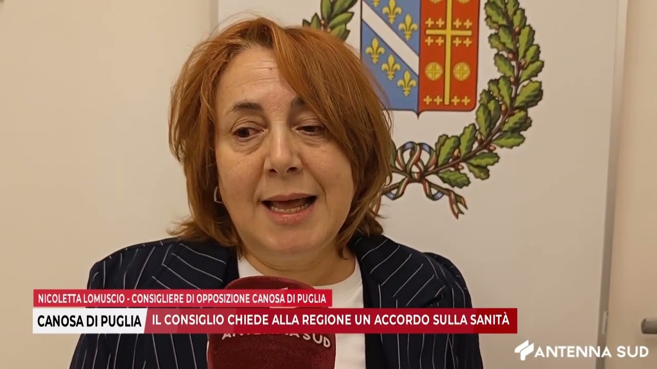 Il Consiglio comunale di Canosa di Puglia compatto sul PPA: chiesti tempi certi a Regione e ASL BT