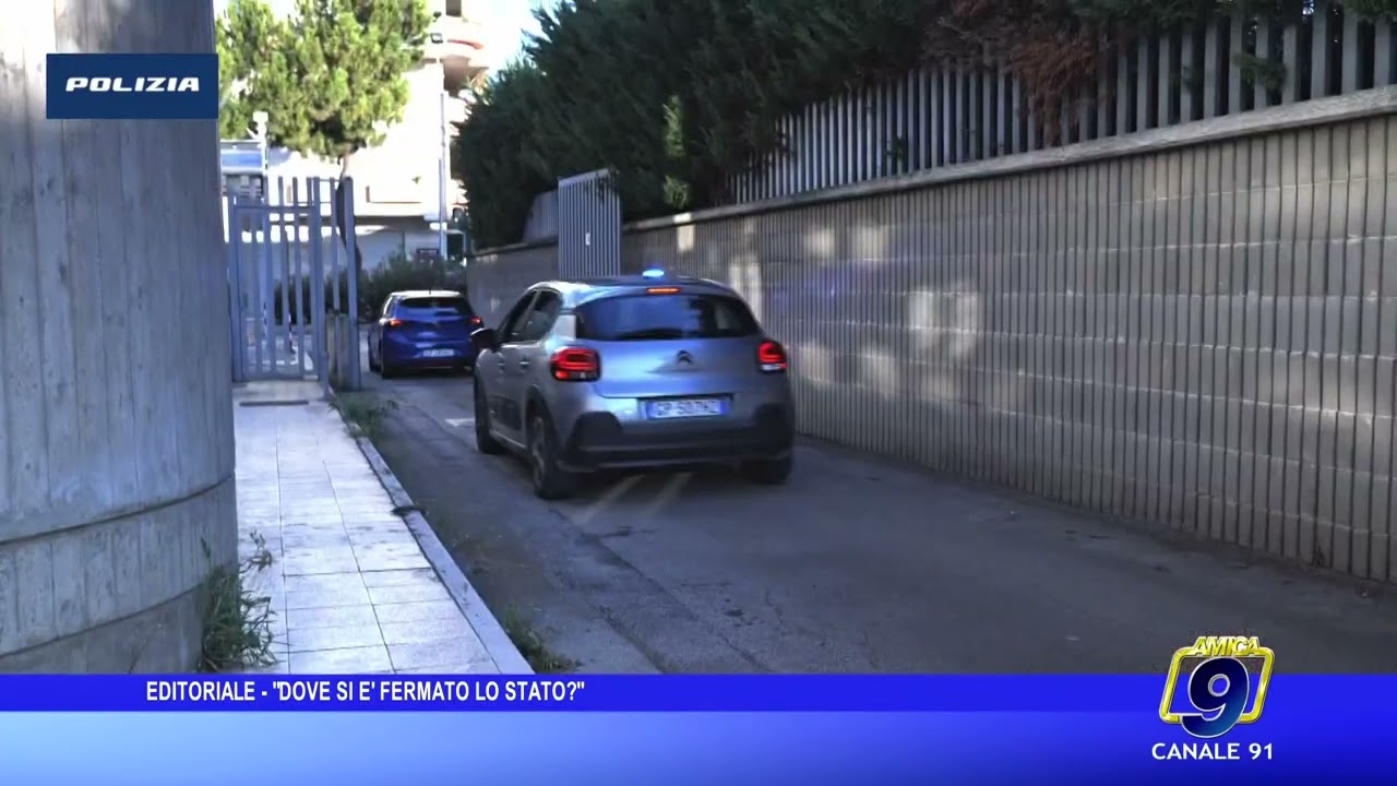 “Dove si è fermato lo Stato?”: l’editoriale di Savino Sguera, direttore di Amica9 TV