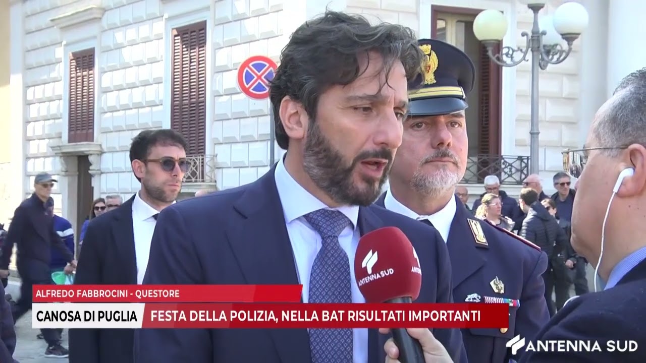Canosa di Puglia celebra il 174° anniversario della Polizia di Stato: “Esserci sempre”