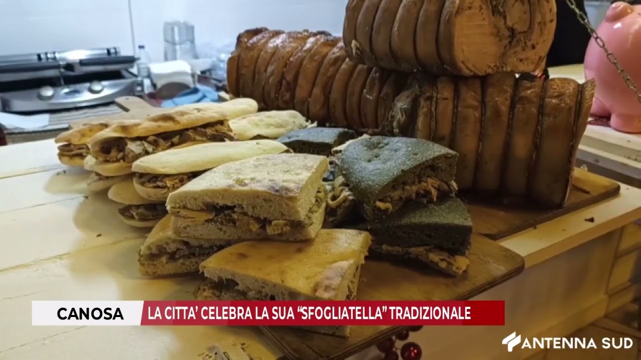A Canosa di Puglia torna la Sagra della Sfogliatella, tra degustazioni, spettacoli e mercatini natalizi