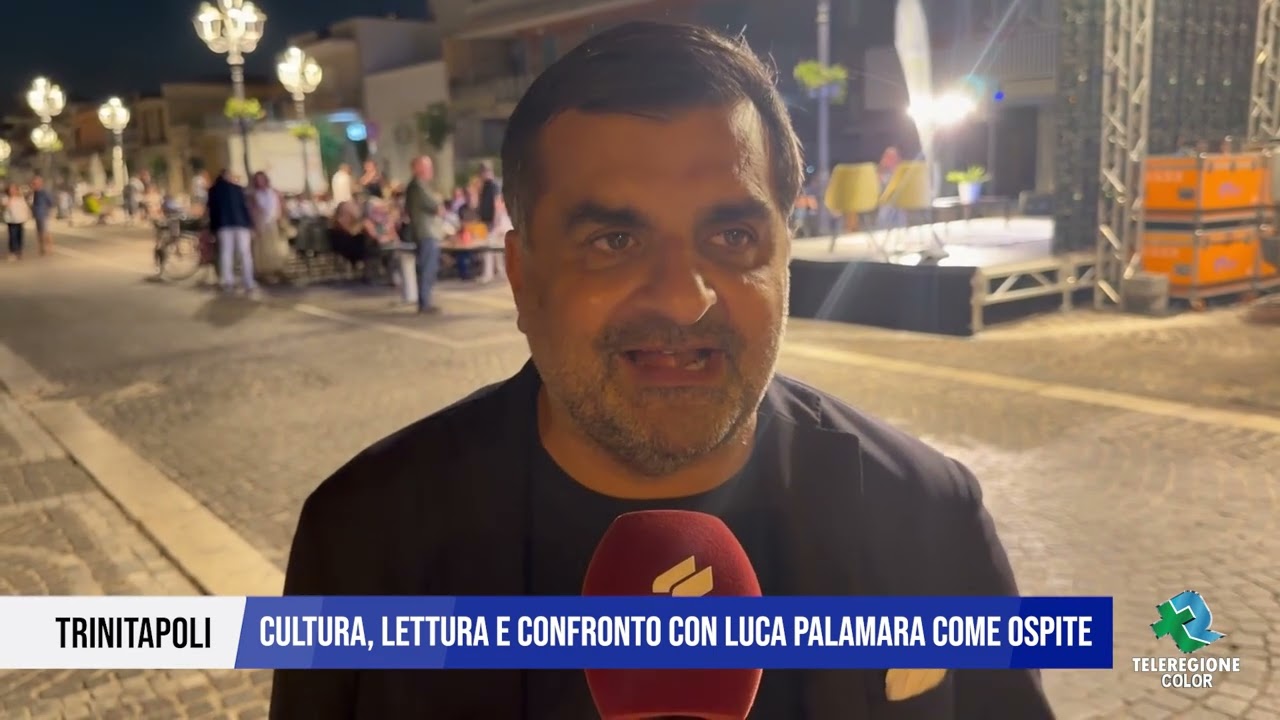 Trinitapoli che dialoga: confronto con Luca Palamara su giustizia, potere e istituzioni