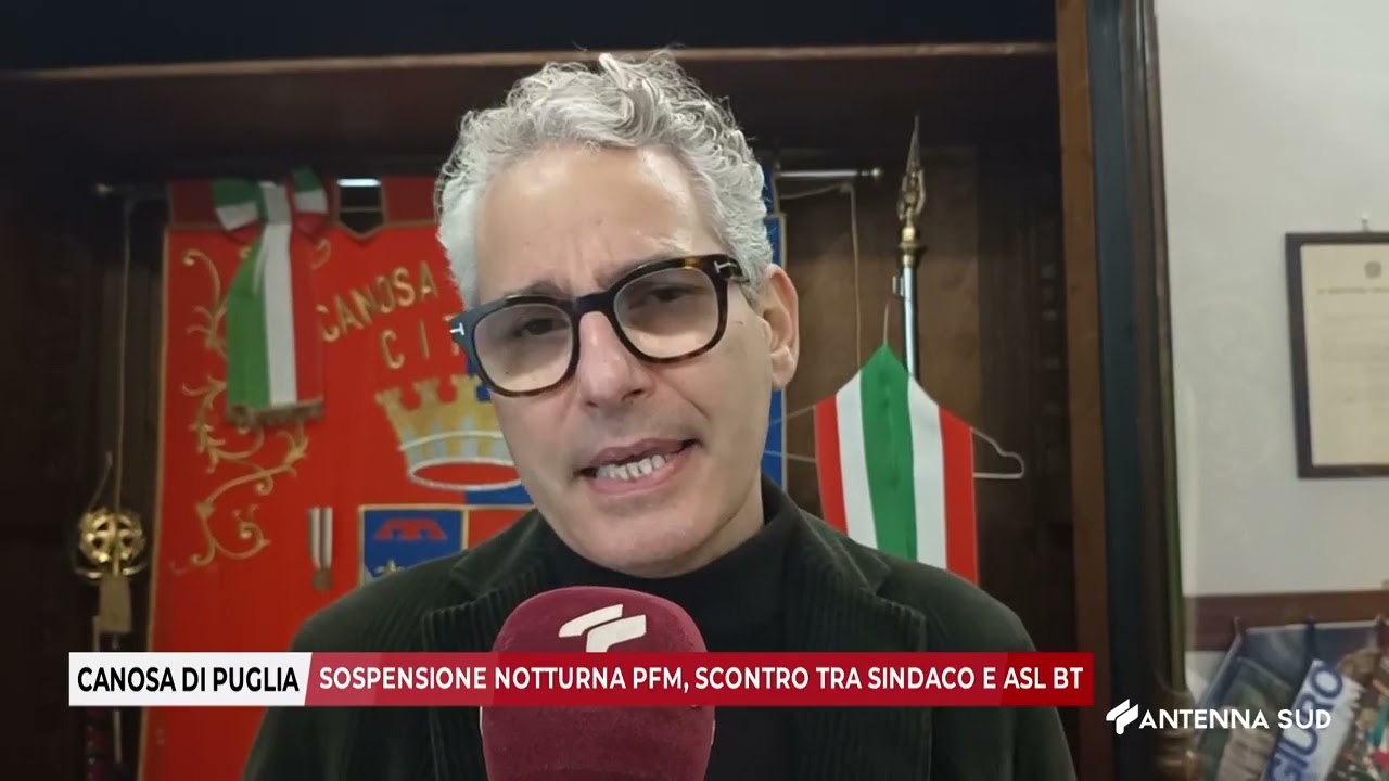Canosa di Puglia, sospensione notturna del Punto Fisso Medicalizzato: scontro tra sindaco e ASL BT