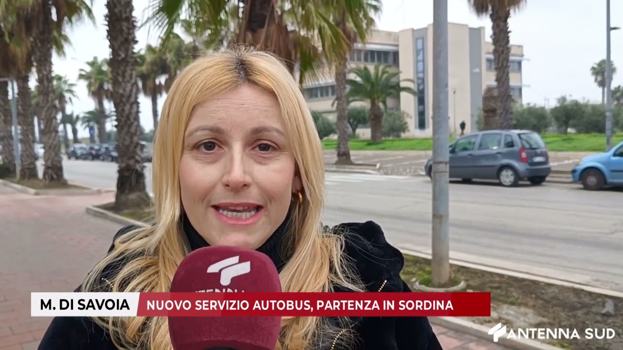 Margherita di Savoia, parte in sordina il nuovo servizio bus navetta per la mobilità urbana